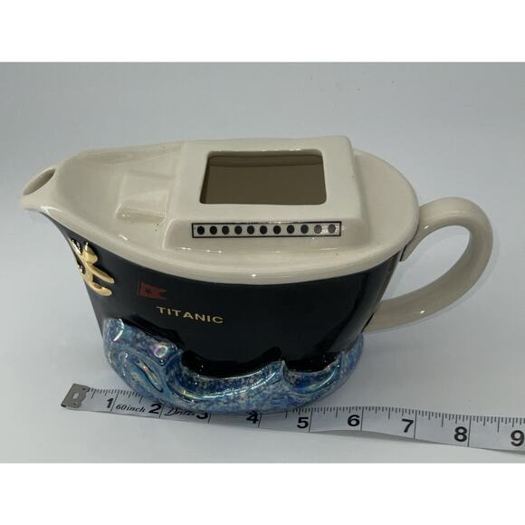 Tony Carter Titanic Teapot With Certificate Of Authenticity - Picture 8 of 12